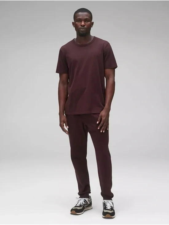 NWT Reigning Champ Men's Joggers Sweatpants Burgundy Sport Pants Large - Picture 4 of 15